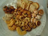 selezione di biscotti da te