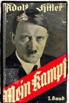 La copertina di Mein Kampf